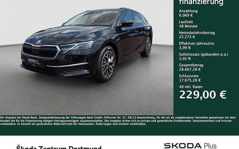 Schwarz Gebraucht 2024 Skoda Octavia Selection Kombi | 31.342 € (Guter Preis) - Bild 1/4