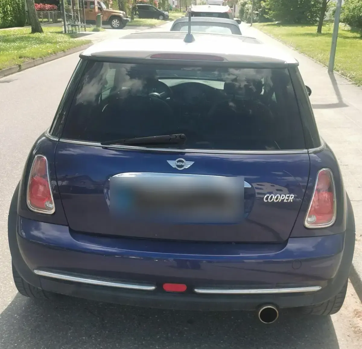 Używany Mini Cooper 116 KM (85 kW) 2006 Niebieski Hatchback