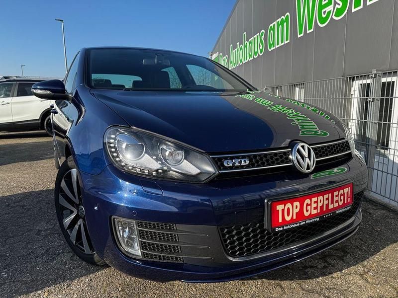 Gebraucht VW Golf VI GTD 170 PS (125 kW) 2012 Blau Kleinwagen