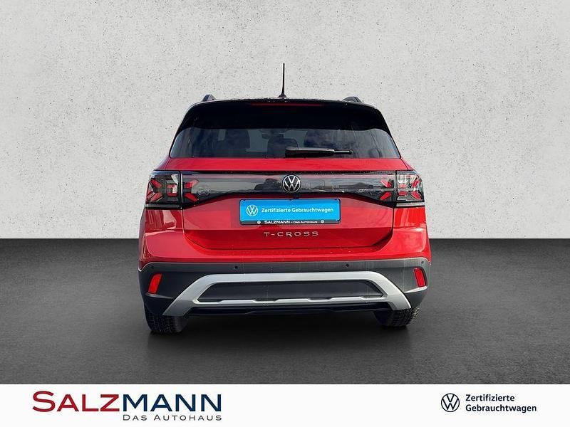 Gebraucht VW T-Cross Goal 116 PS (85 kW) 2024 Rot SUV