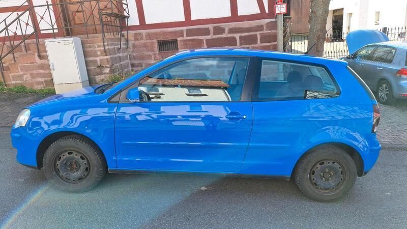 Blau Gebraucht 2008 VW Polo Kleinwagen | 2.000 € (Guter Preis) - Bild 1/4