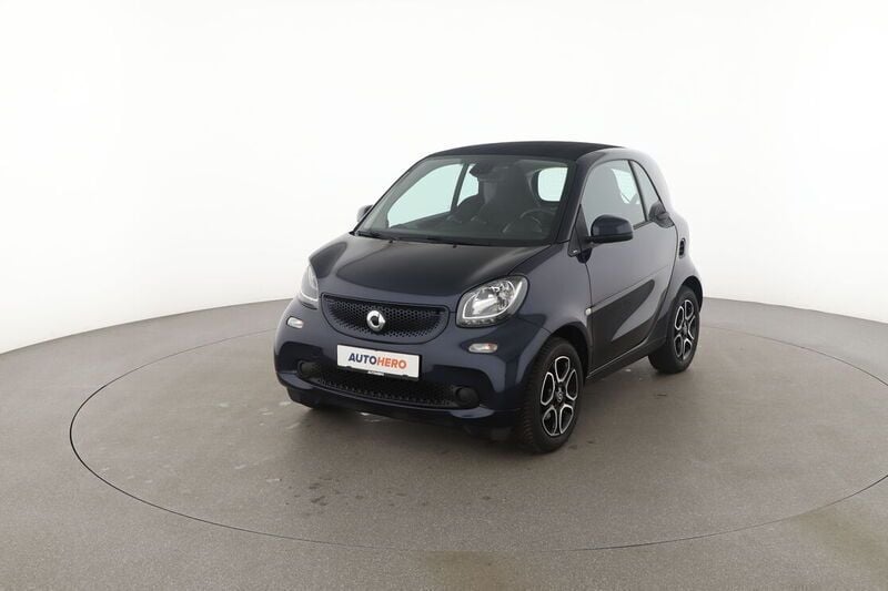 Blau Gebraucht 2017 Smart ForTwo Coupé Basis Kleinwagen | 15.180 € (Fairer Preis) - Bild 1/4