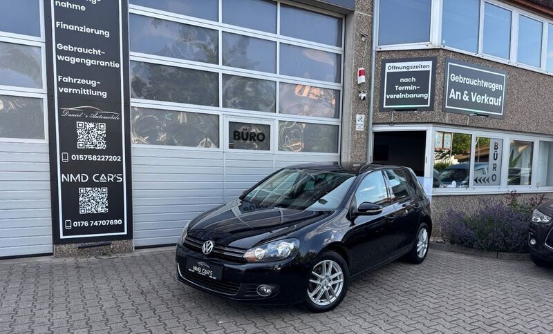 Schwarz Gebraucht 2011 VW Golf VI Highline Limousine | 5.647 € (Fairer Preis) - Bild 1/4