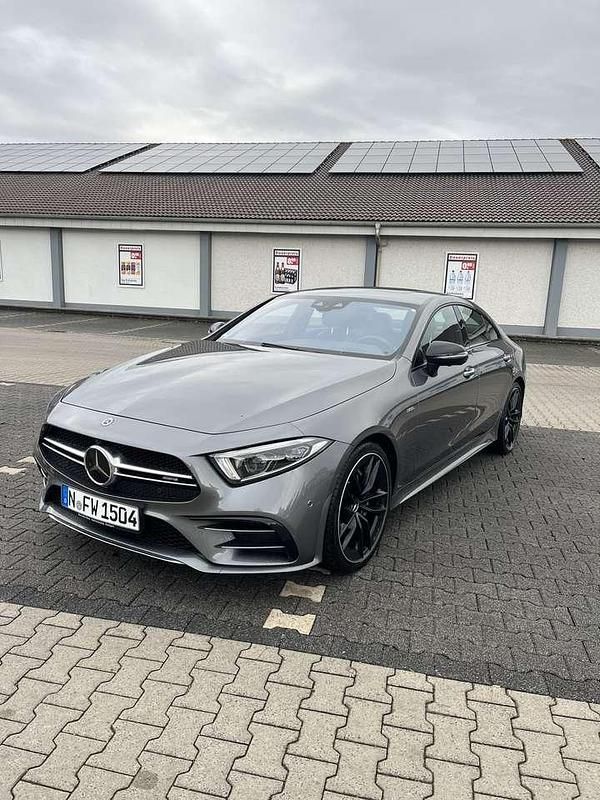 Grau Gebraucht 2019 Mercedes CLS53 AMG AMG Coupé | 56.199 € (Etwas zu teuer) - Bild 1/4