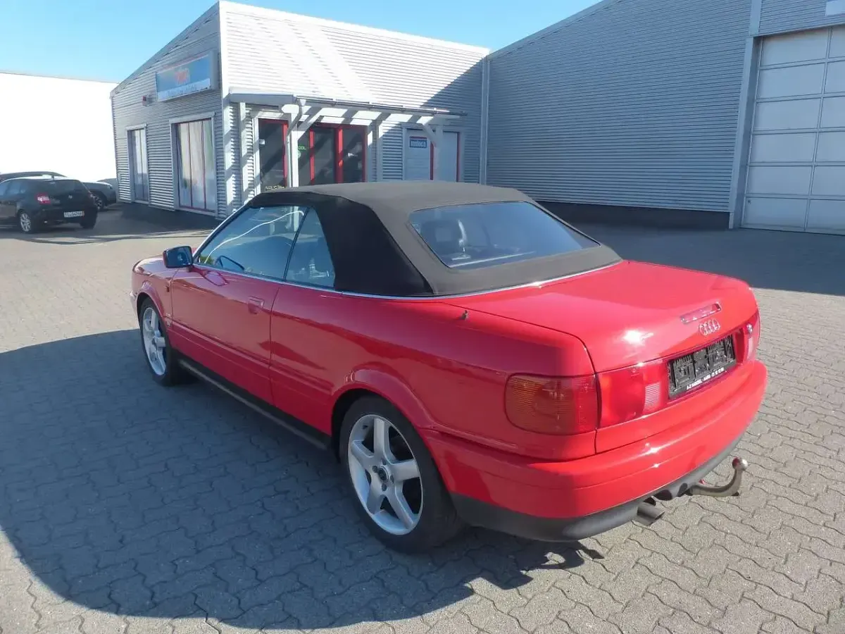 Gebraucht Audi Cabriolet 133 PS (97 kW) 1992 Rot Cabrio