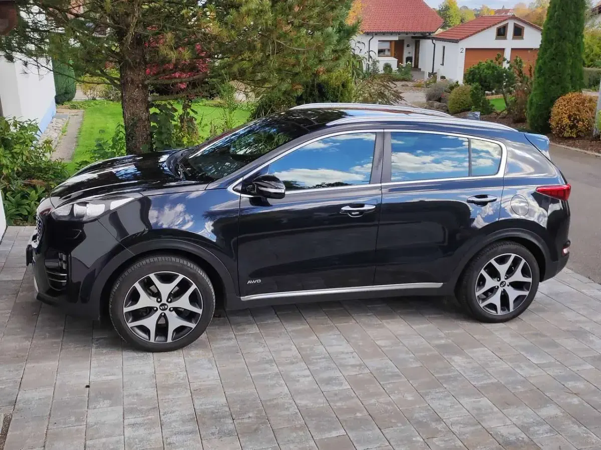 Gebraucht Kia Sportage GT-Line 185 PS (136 kW) 2017 Schwarz SUV