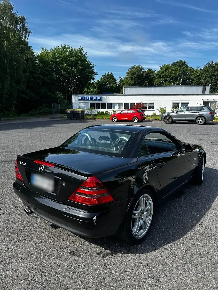Gebraucht Mercedes SLK200 192 PS (141 kW) 1999 Schwarz Cabrio