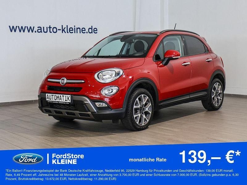 Rot Gebraucht 2015 Fiat 500X Cross SUV | 14.990 € (Teuer) - Bild 1/4