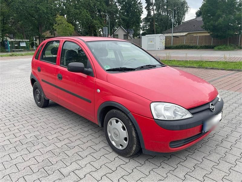 Rot Gebraucht 2002 Opel Corsa Kleinwagen | 1.800 € (Fairer Preis) - Bild 1/4