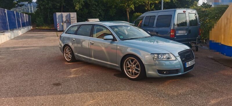 Blau Gebraucht 2008 Audi A6 Ambiente Kombi | 4.500 € (Fairer Preis) - Bild 1/4