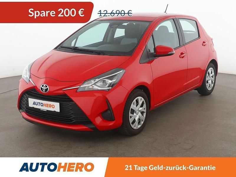 Rot Gebraucht 2019 Toyota Yaris Comfort Limousine | 12.180 € (Fairer Preis) - Bild 1/3