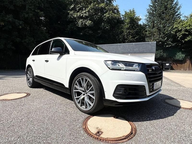 Weiß Gebraucht 2018 Audi SQ7 Ambiente SUV | 43.900 € (Guter Preis) - Bild 1/4