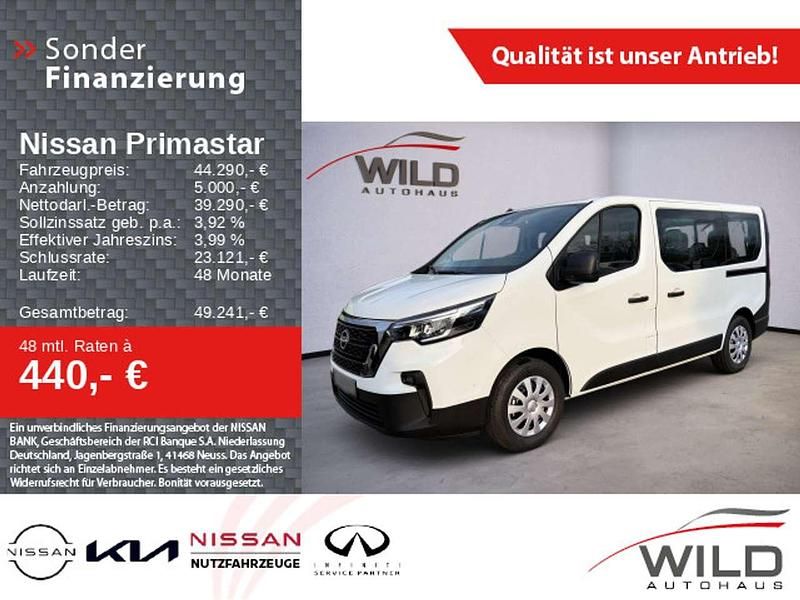Neu Nissan Primastar N-Connecta 150 PS (110 kW) 2026 Weiß Van / Kleinbus