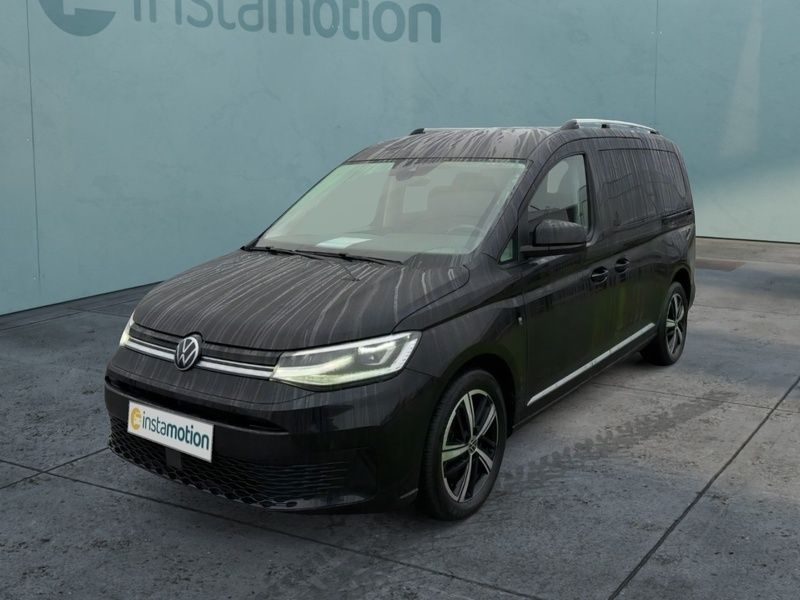 Gebraucht VW Caddy Maxi Style 122 PS (89 kW) 2021 Schwarz Van / Kleinbus