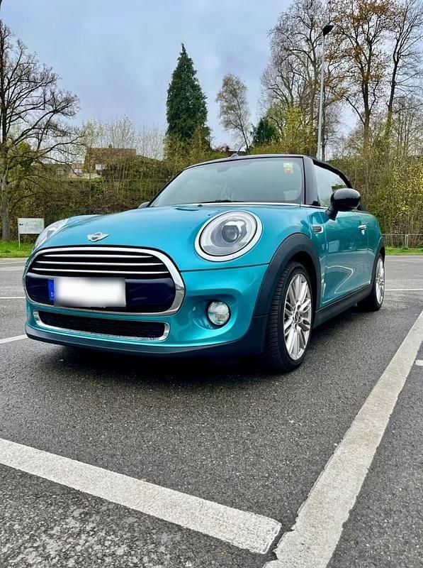 Gebraucht Mini Cooper D Cabriolet 116 PS (85 kW) 2016 Blau Cabrio