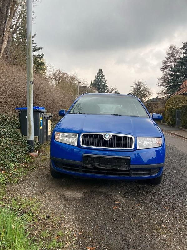 Gebraucht Skoda Fabia 75 PS (55 kW) 2003 Blau Kombi