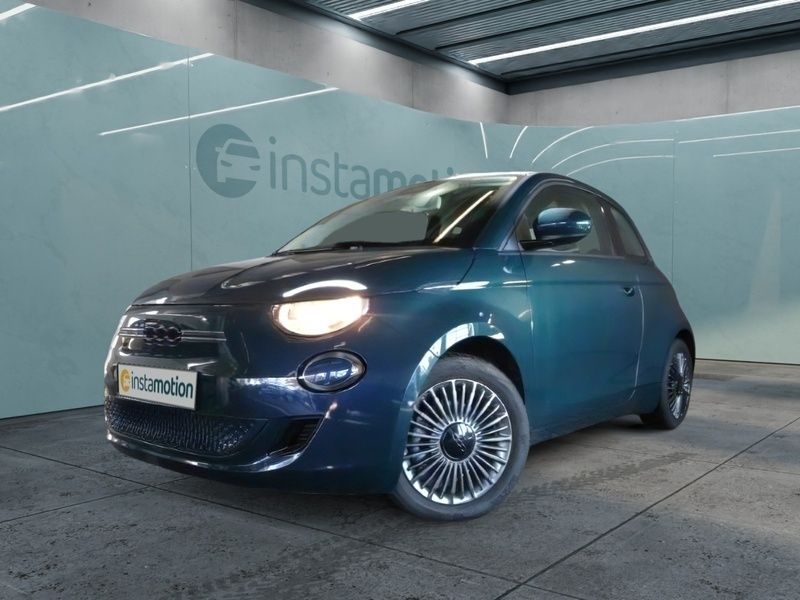 Grün Gebraucht 2022 Fiat 500e Icon Limousine | 21.600 € (Fairer Preis) - Bild 1/3