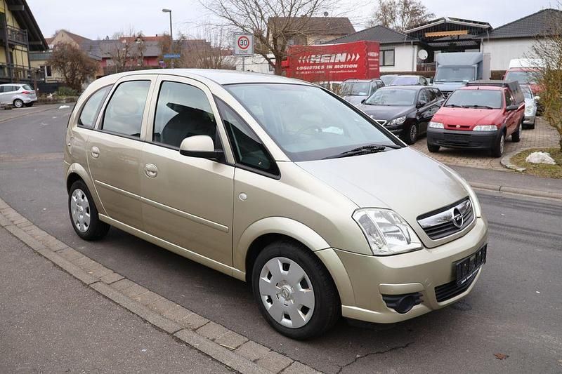 Gebraucht Opel Meriva Edition 90 PS (66 kW) 2009 Silber Van / Kleinbus