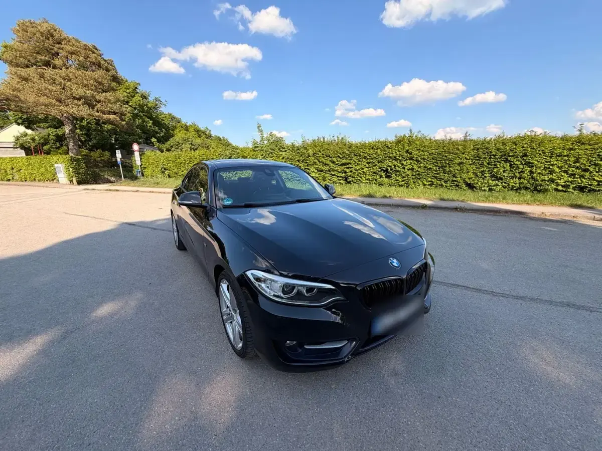 Używany BMW 230 Sport Line 252 KM (185 kW) 2016 Czarny Coupe