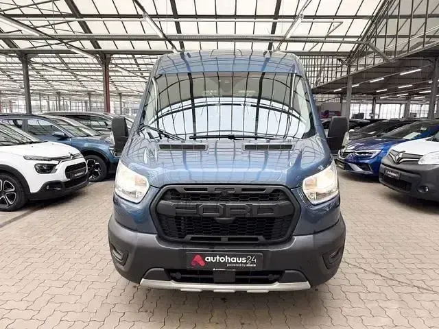 Gebraucht Ford Transit 131 PS (96 kW) 2022 Blau Van / Kleinbus