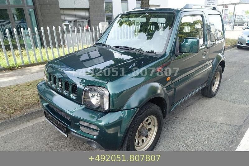 Grün Gebraucht 2008 Suzuki Jimny SUV | 3.855 € (Superpreis) - Bild 1/4