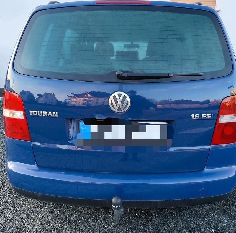 Gebraucht VW Touran 116 PS (85 kW) 2004 Blau Van / Kleinbus