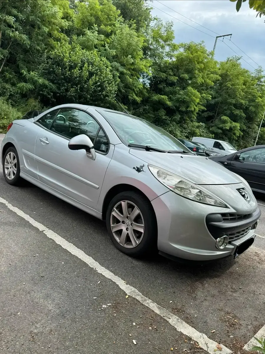 Gebraucht Peugeot 207 CC 120 PS (88 kW) 2009 Silber Cabrio