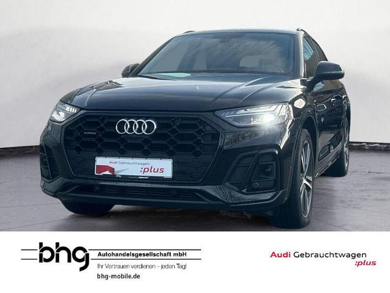 Mythosschwarz metallic Gebraucht 2020 Audi Q5 S-Line SUV | 36.490 € (Guter Preis) - Bild 1/4