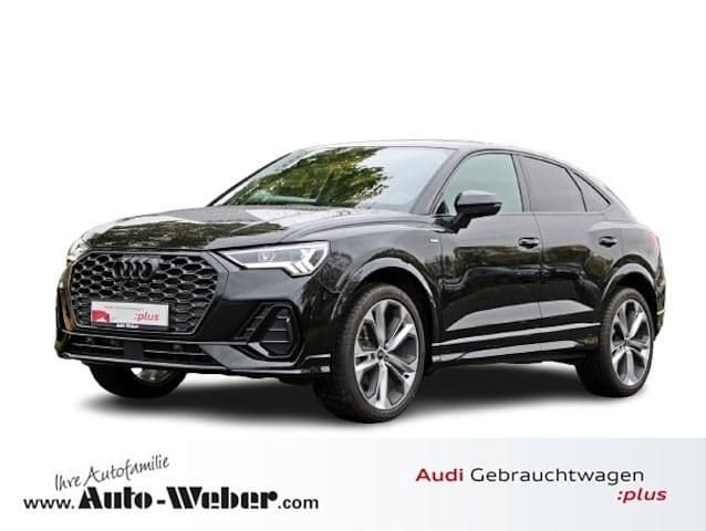 Mythosschwarz metallic Gebraucht 2024 Audi Q3 Sportback S-Line SUV | 48.480 € (Teuer) - Bild 1/4
