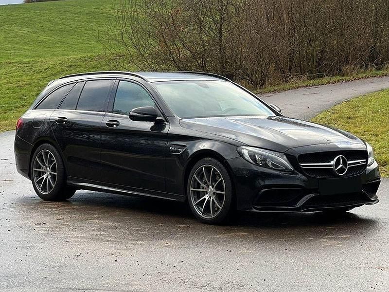 Schwarz Gebraucht 2017 Mercedes C63 AMG AMG Kombi | 31.999 € (Fairer Preis) - Bild 1/4
