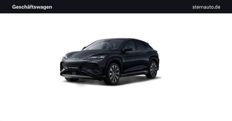 Schwarz Gebraucht 2025 BYD Sealion 7 Design SUV | 48.950 € (Fairer Preis) - Bild 1/4