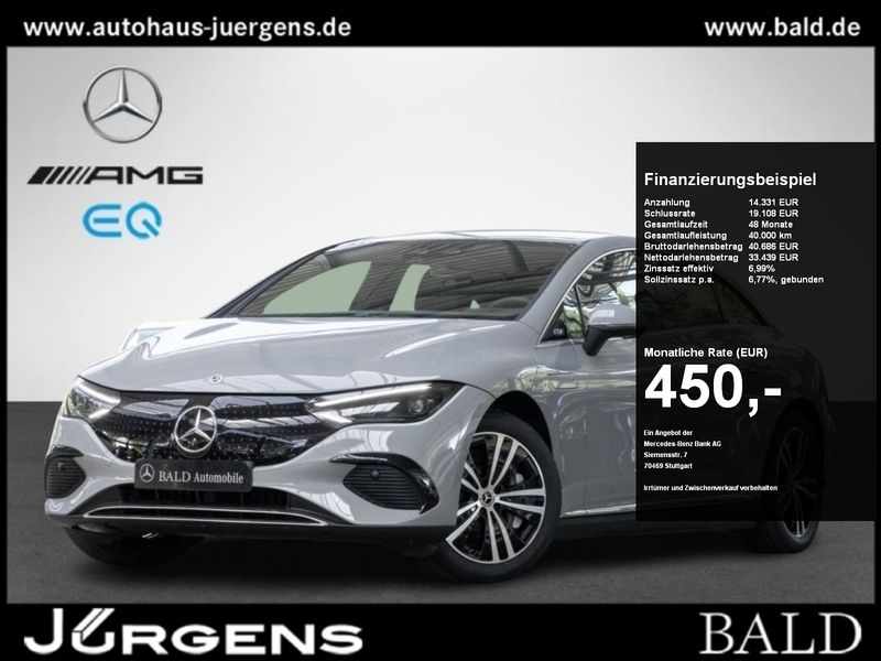 Manufaktur lack manufaktur alpingrau uni Gebraucht 2024 Mercedes EQE300 Electric Art Limousine | 45.540 € (Superpreis) - Bild 1/4