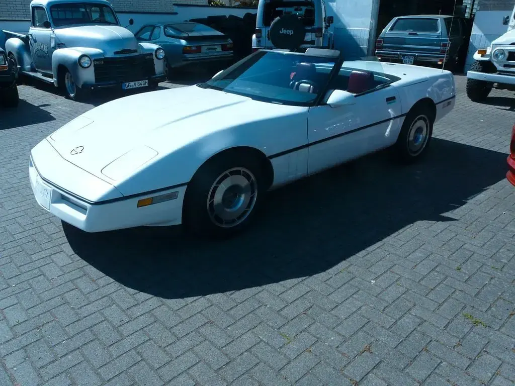 Gebraucht Corvette C4 250 PS (183 kW) 1991 Weiß Cabrio