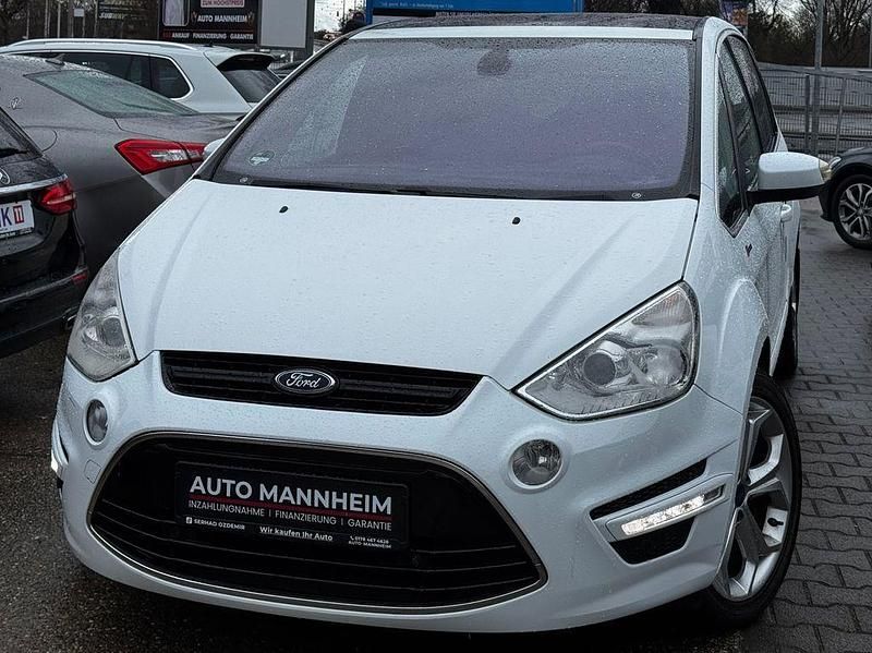 Gebraucht Ford Galaxy Titanium 163 PS (119 kW) 2011 Weiß Van / Kleinbus