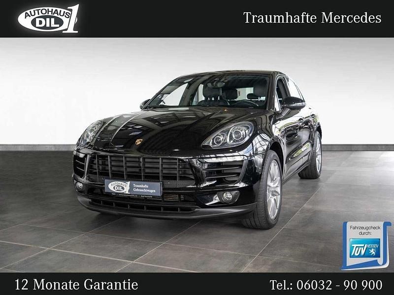 Schwarz Gebraucht 2015 Porsche Macan S SUV | 33.680 € (Etwas zu teuer) - Bild 1/3