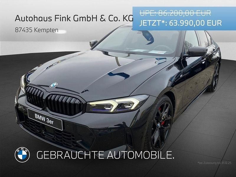 Black sapphire Gebraucht 2024 BMW 330 M Sport Limousine | 63.990 € - Bild 1/4