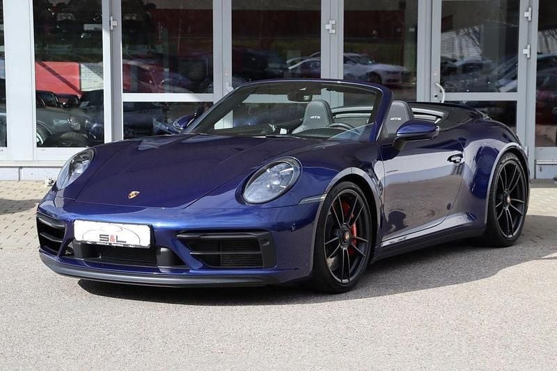Enzianblaumetallic Gebraucht 2021 Porsche 992 Cabrio | 133.900 € (Teuer) - Bild 1/4