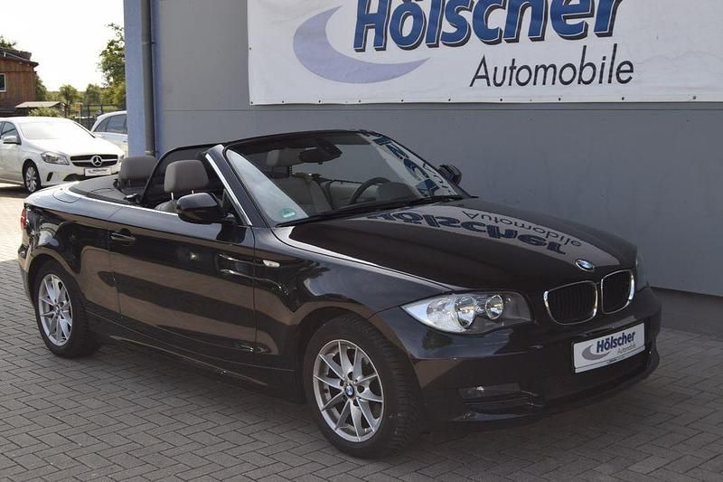 Schwarz Gebraucht 2010 BMW 118 Cabriolet Performance Cabrio | 6.999 € (Guter Preis) - Bild 1/4
