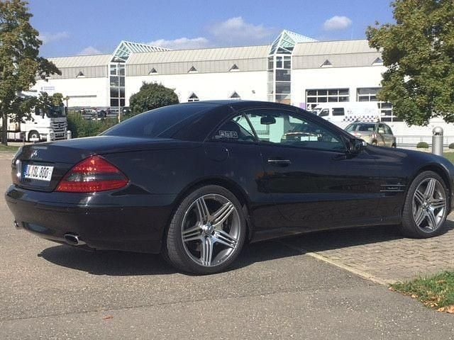 Gebraucht Mercedes SL600 500 PS (367 kW) 2003 Schwarz Cabrio