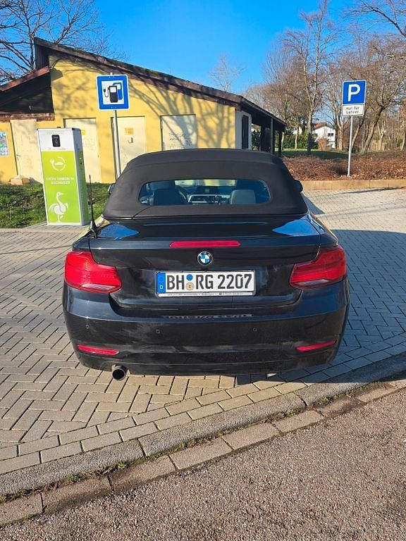 Gebraucht BMW 218 Advantage 136 PS (100 kW) 2017 Schwarz Cabrio