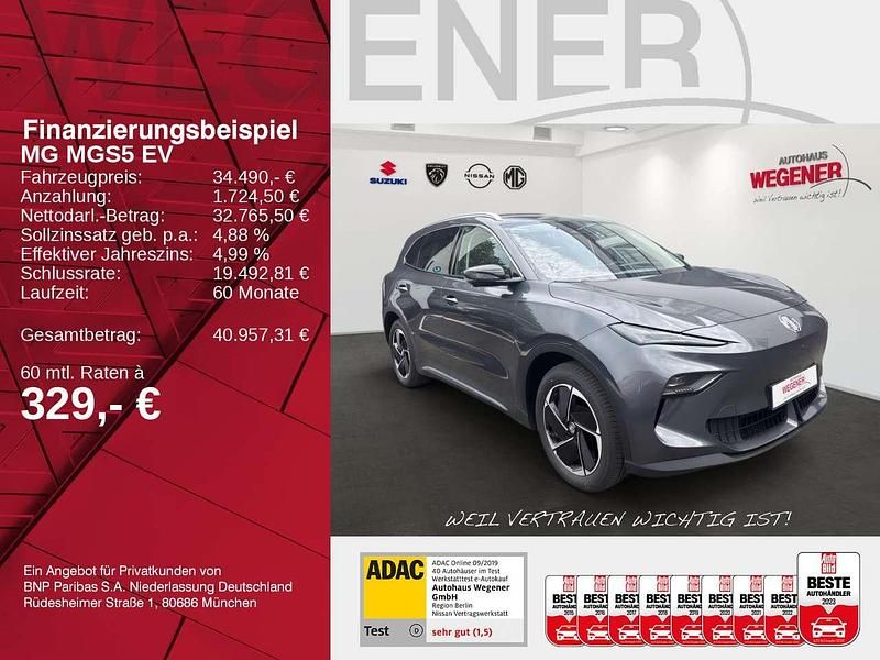 Gebraucht MG MGS5 EV Luxury 169 kW (231 PS) 2025 Andes grey SUV
