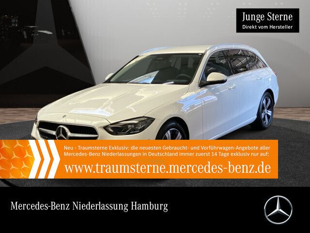 Weiß Gebraucht 2023 Mercedes C180 Advanced Kombi | 32.890 € (Superpreis) - Bild 1/3