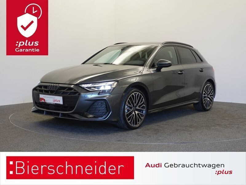 Grau Gebraucht 2024 Audi A3 Sportback Business Limousine | 42.950 € (Teuer) - Bild 1/4