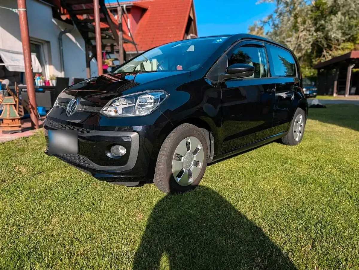 Gebraucht VW up! high up! 60 PS (44 kW) 2018 Schwarz Kleinwagen