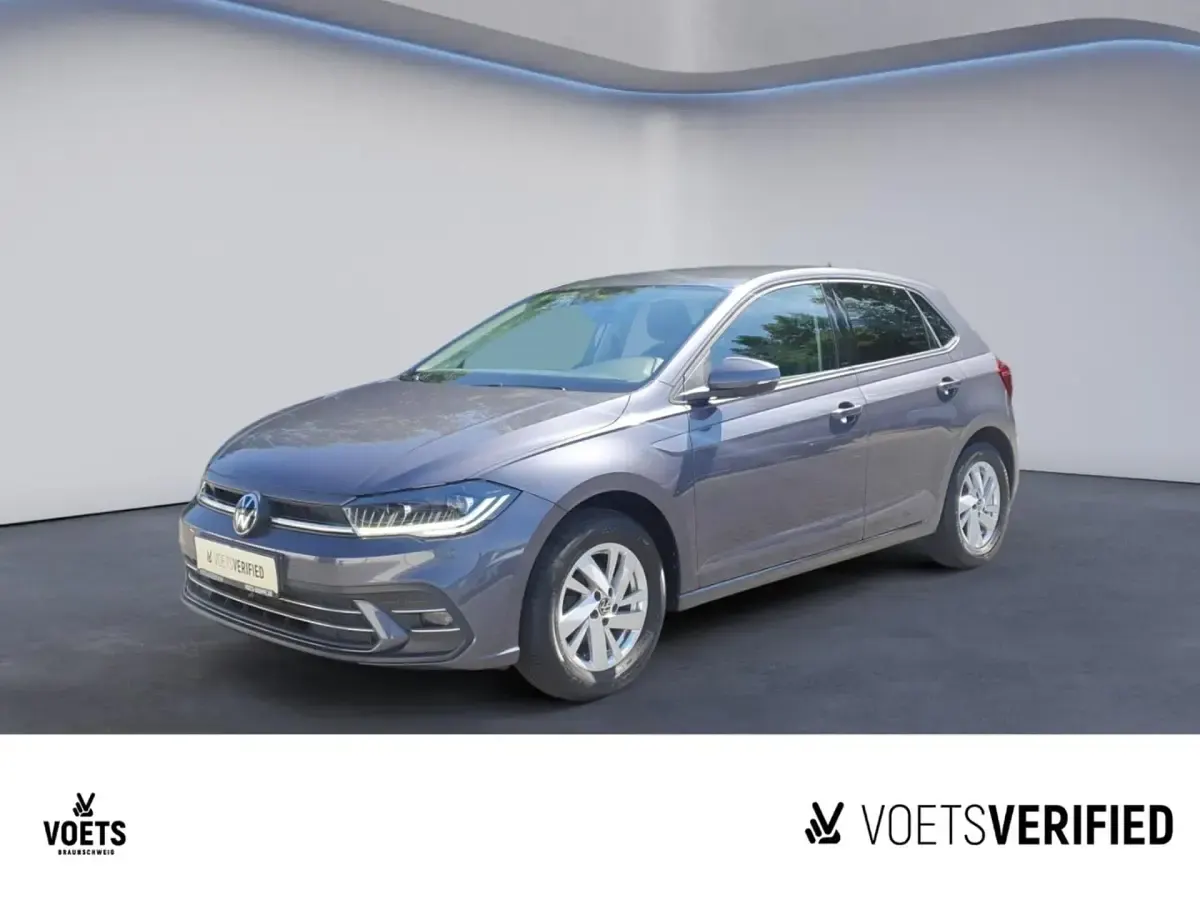 Gebraucht VW Polo Style 95 PS (69 kW) 2023 Grau Kleinwagen