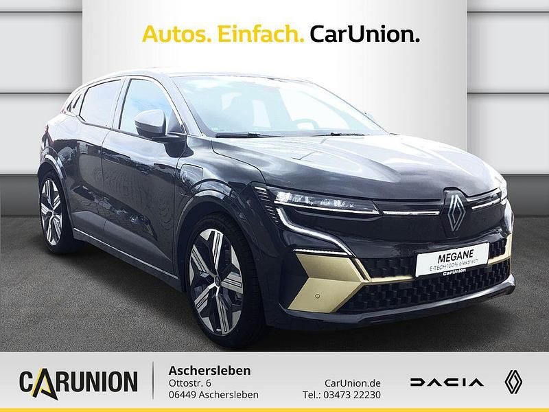 Gebraucht Renault Megane E-Tech Iconic 160 kW (218 PS) 2024 Black pearlschwarz metallic, dolomitgrau Limousine