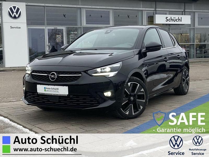 Schwarz Gebraucht 2021 Opel Corsa-e Ultimate Kleinwagen | 15.448 € (Fairer Preis) - Bild 1/4