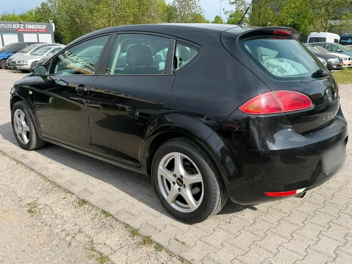 Gebraucht Seat Leon 102 PS (75 kW) 2007 Schwarz Kleinwagen