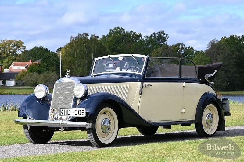 Gebraucht Mercedes 170 38 PS (27 kW) 1978 Gelb Cabrio