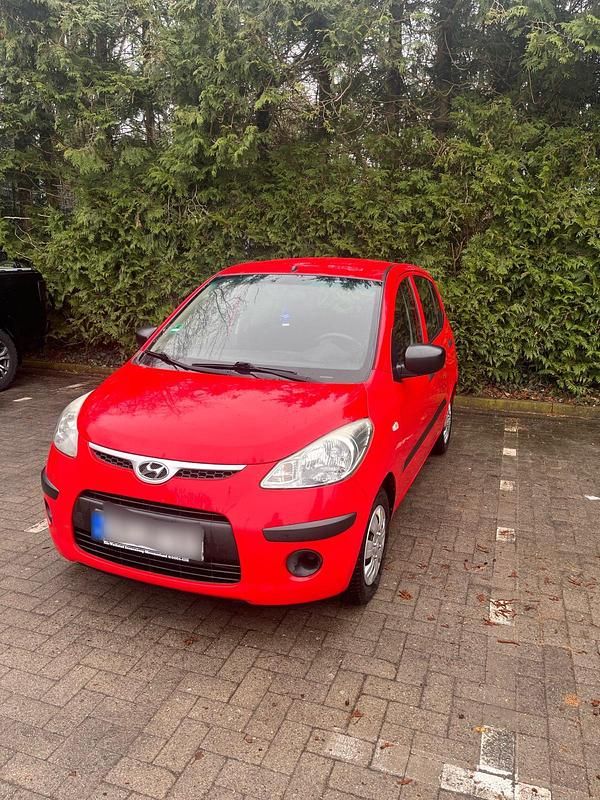 Gebraucht Hyundai i10 66 PS (48 kW) 2008 Rot Kleinwagen
